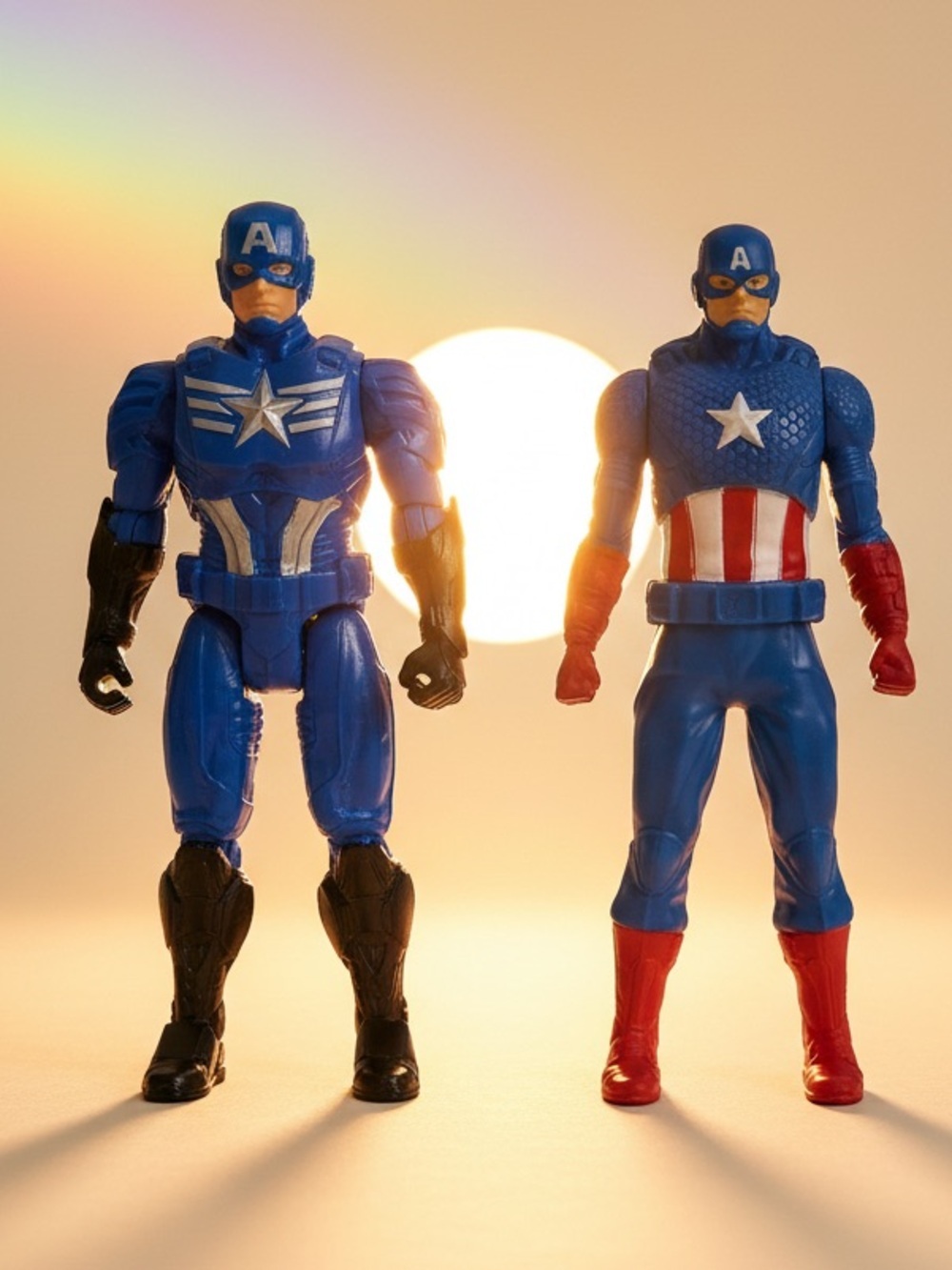 Marvel Avengers Mech Strike Captain America & Titan Heroes Captain America - 6”